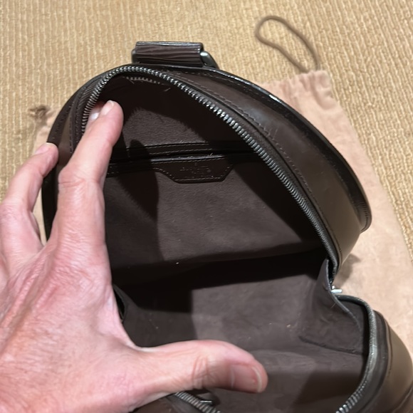 Vintage Louis Vuitton épi leather dark brown backpack - Picture 5 of 8